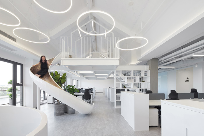 科技辦公樓云亭裝修設(shè)計效果圖