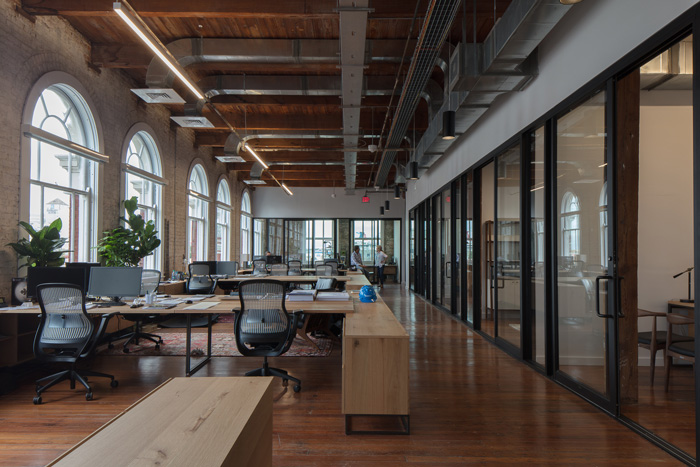 聯(lián)合辦公空間辦公區(qū)裝修設計效果圖