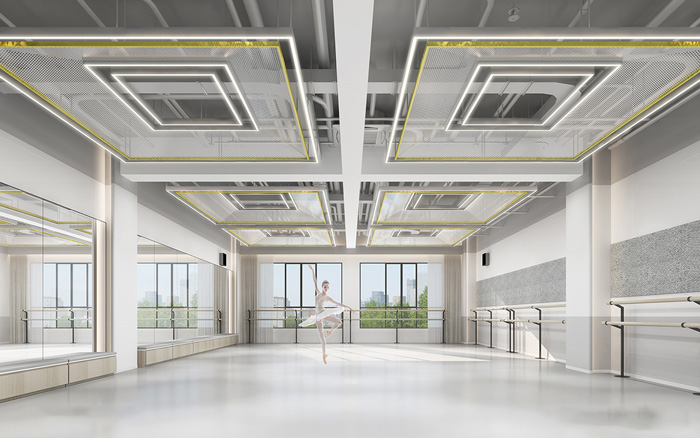 藝術(shù)學(xué)校教室裝修設(shè)計效果圖