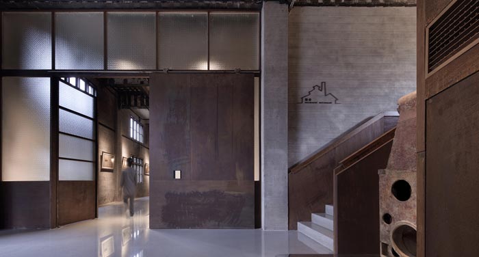 陽朔糖舍酒店畫廊前廳裝修設(shè)計效果圖