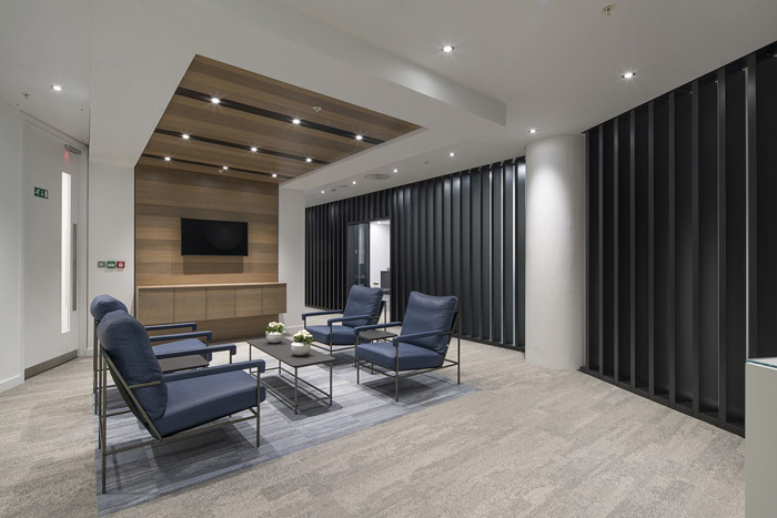 投資理財公司接待區(qū)裝修設計效果圖