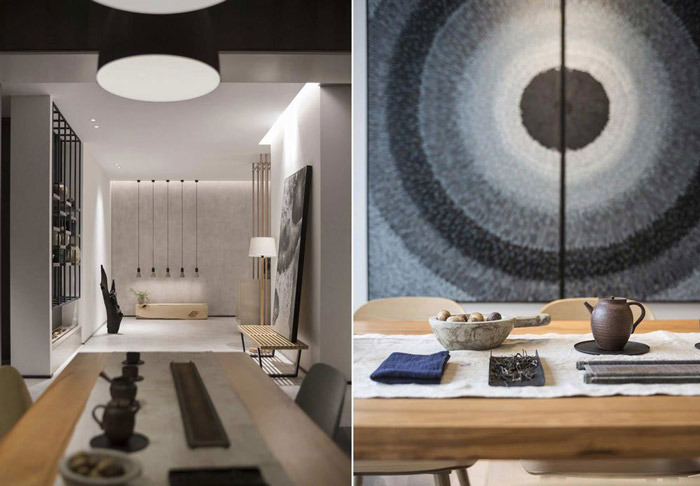 新中式風格辦公室細節(jié)設計效果圖