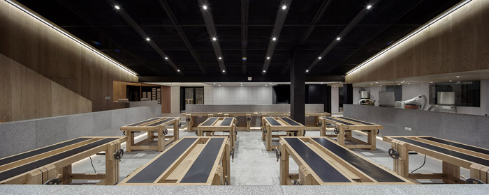 木藝實驗室培訓區(qū)裝修設(shè)計效果圖