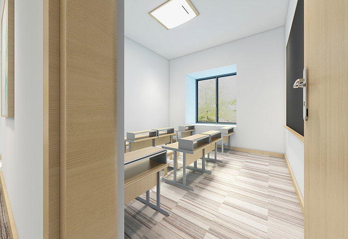 教育培訓機構(gòu)教室裝修設計效果圖