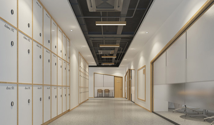 培訓(xùn)機(jī)構(gòu)收納柜裝修設(shè)計(jì)效果圖