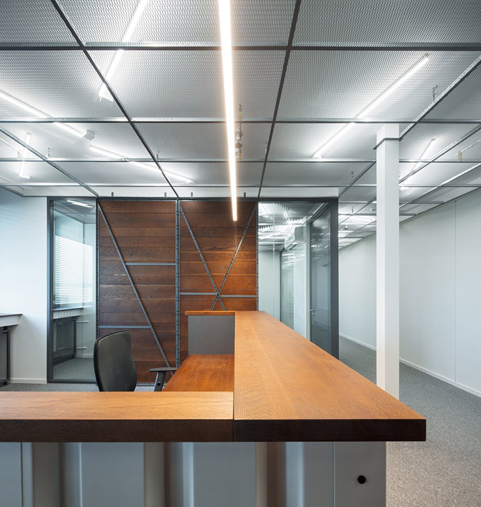 運輸公司辦公室前臺裝修設(shè)計效果圖