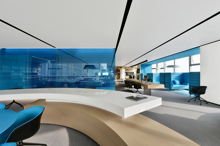 甲級(jí)寫字樓過道裝修設(shè)計(jì)效果圖