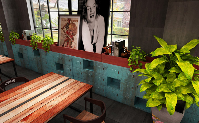 服裝公司儲藏區(qū)裝修設(shè)計(jì)效果圖