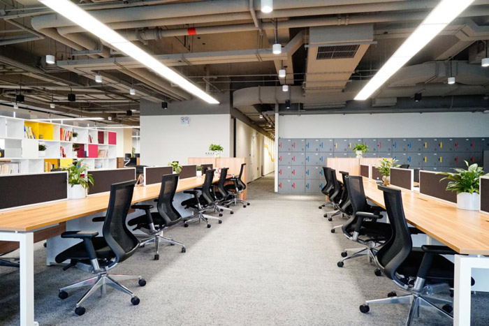 食品公司辦公區(qū)裝修設(shè)計效果圖