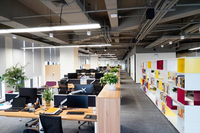 食品公司辦公區(qū)裝修設(shè)計效果圖