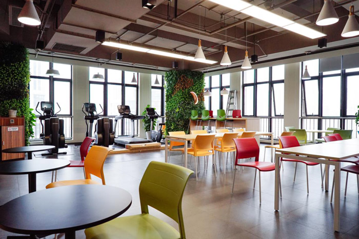 食品公司休閑區(qū)裝修設(shè)計效果圖