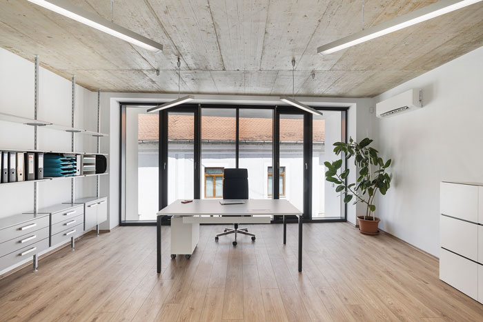 舊廠房改造總經(jīng)理辦公室裝修設計效果圖
