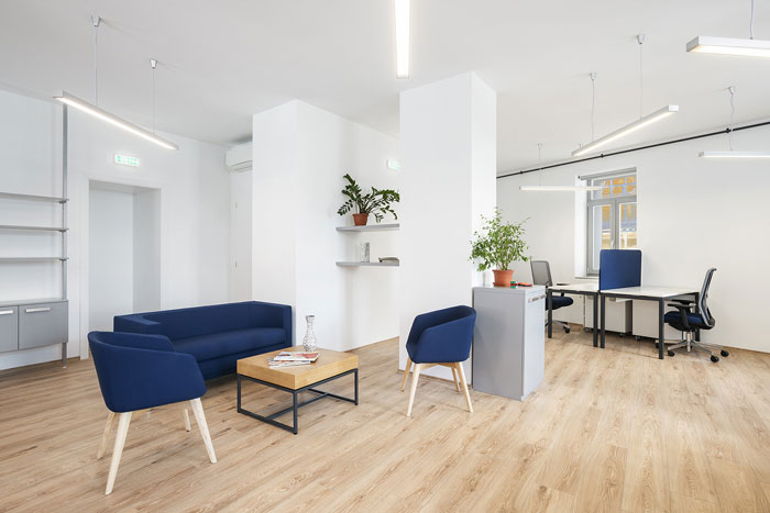 舊廠房改造辦公室辦公區(qū)裝修設計效果圖