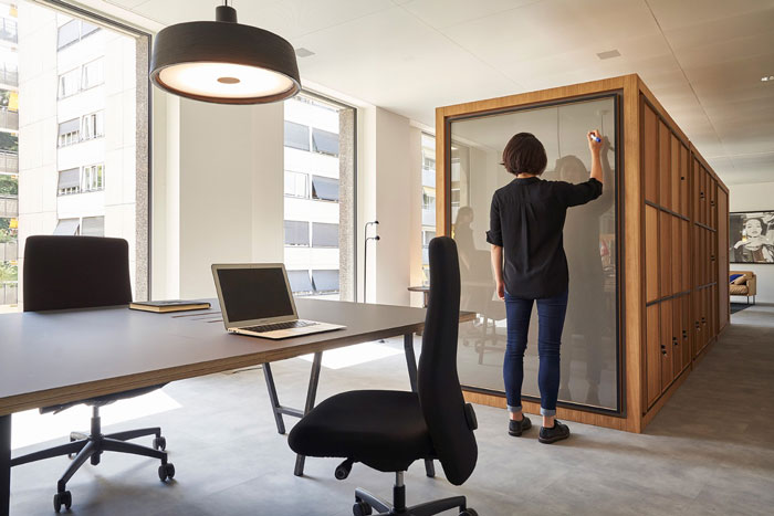 研究機(jī)構(gòu)辦公室辦公區(qū)裝修設(shè)計(jì)效果圖