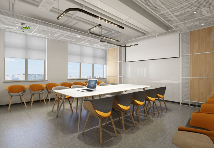 杭州聯(lián)合辦公會議室裝修設(shè)計效果圖