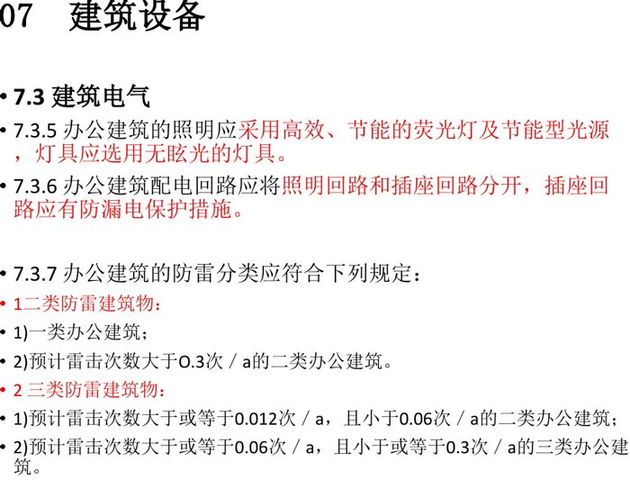 辦公建筑設備設計規(guī)范解讀圖