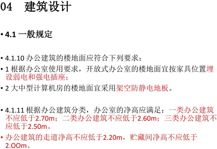 辦公建筑設計規(guī)范解讀圖