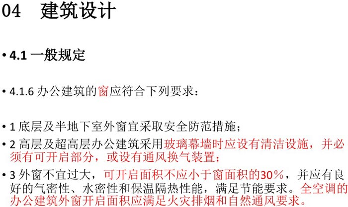 辦公建筑設計規(guī)范解讀圖