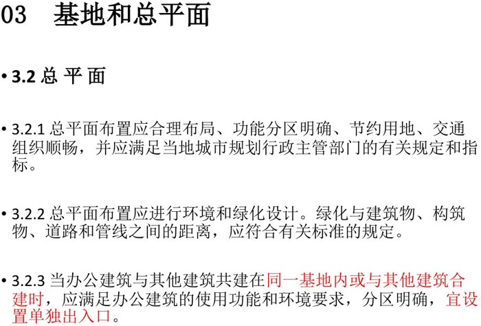 辦公基地、總平面解讀圖